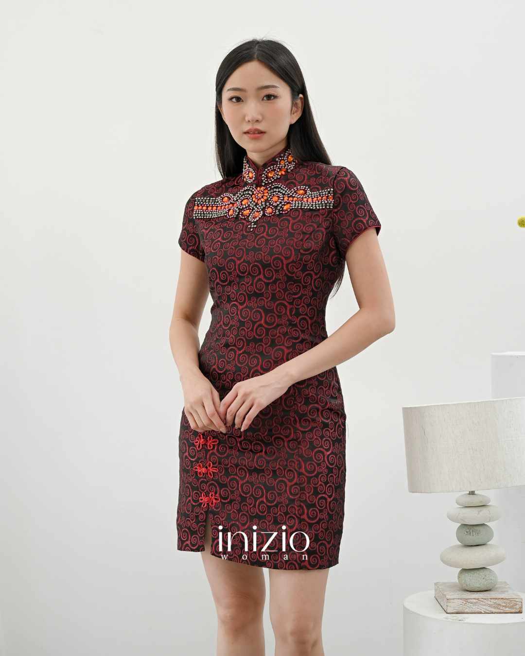 Ching Cheongsam Red dress