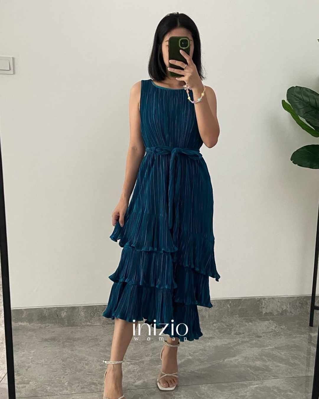 Ashley dress in Turqouise
