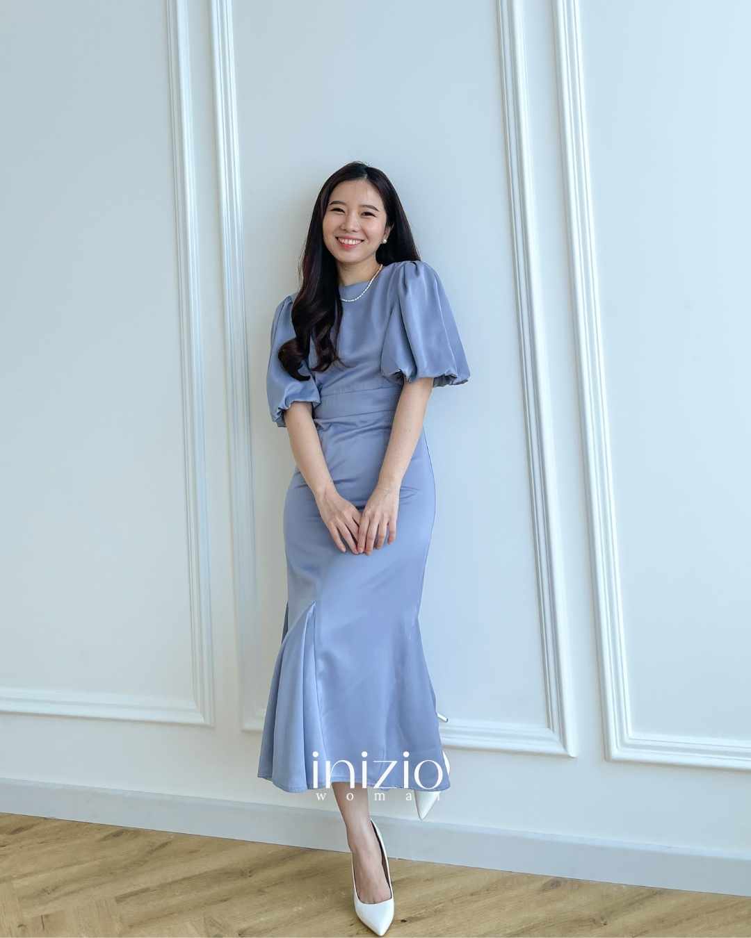 Elora blue dress