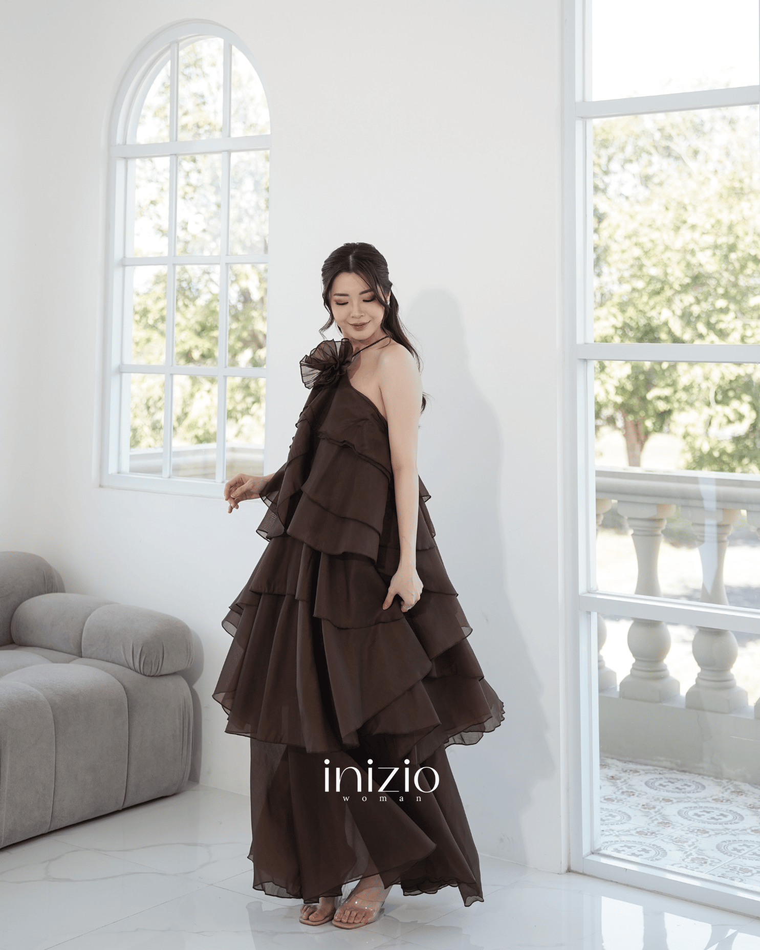 Zendaya Brown dress