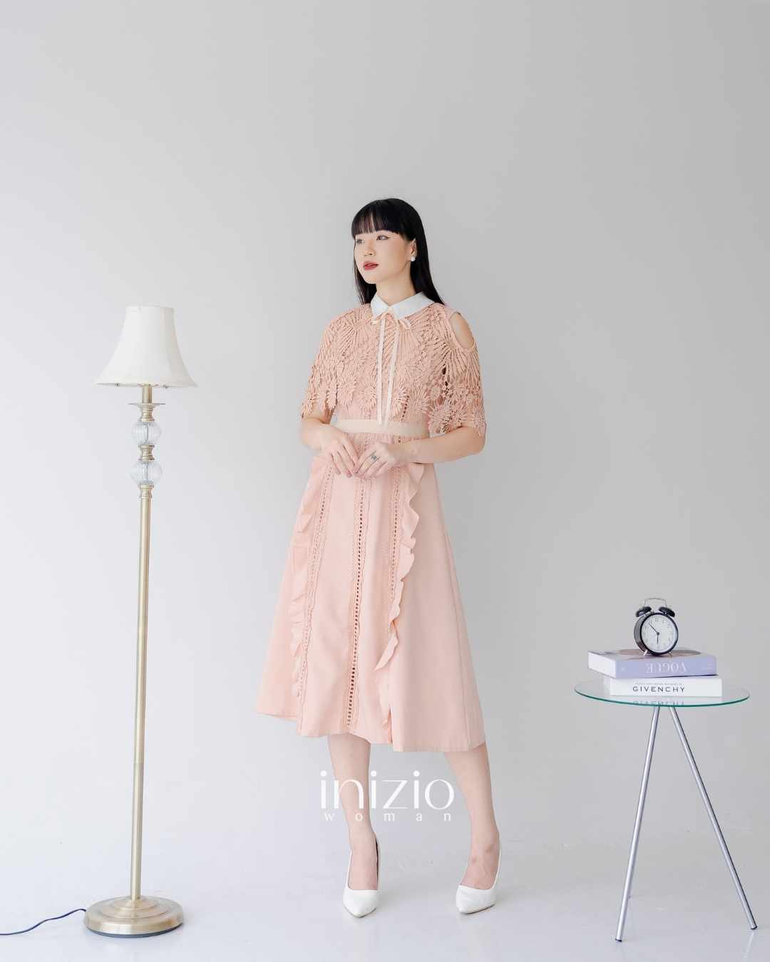 Monna Peach dress