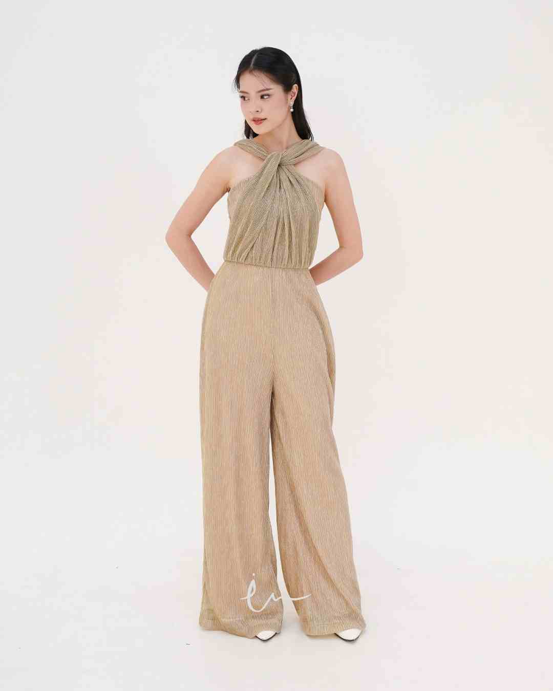 Dahila Pleats Jumpsuit