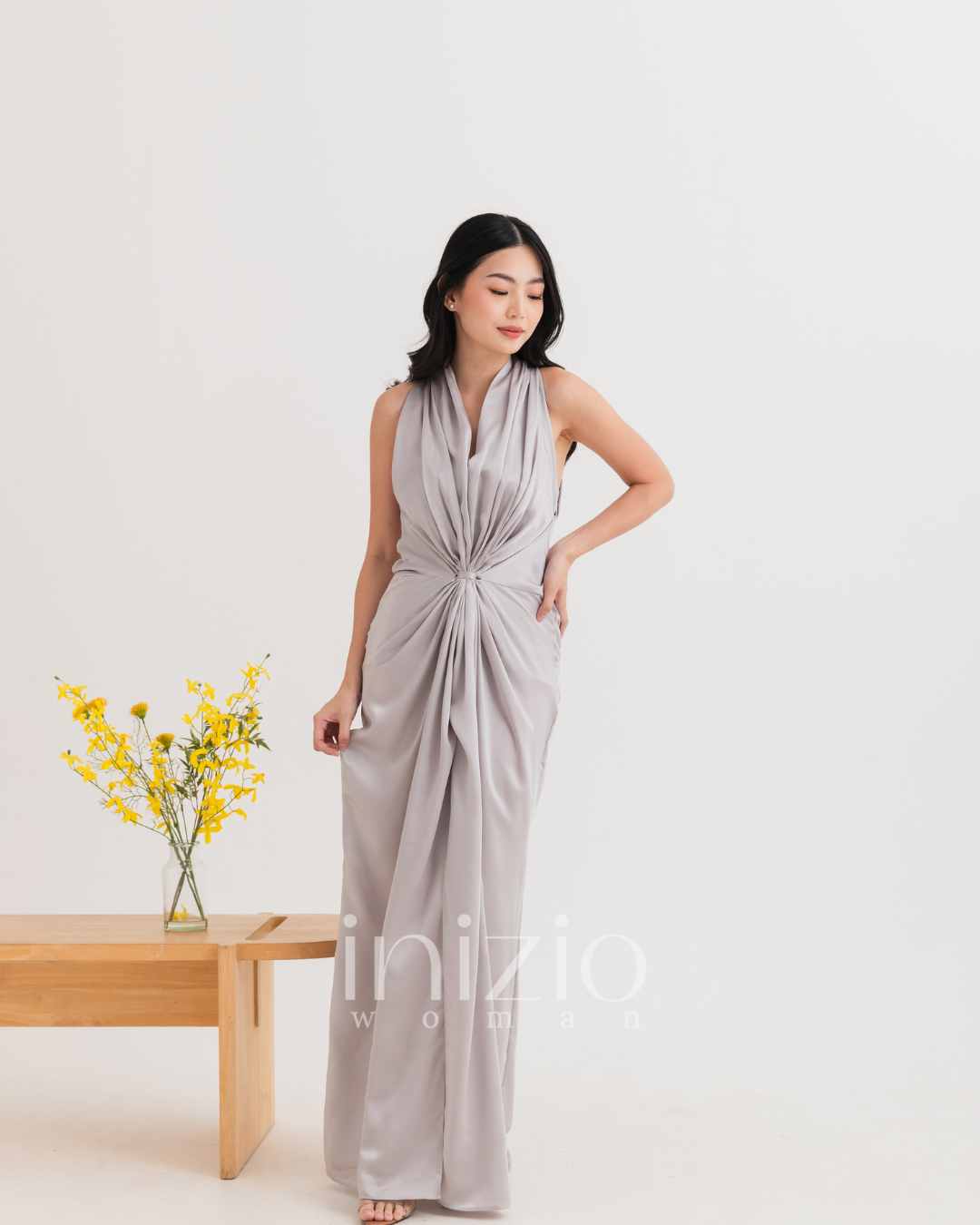 Ariana dress in Grey