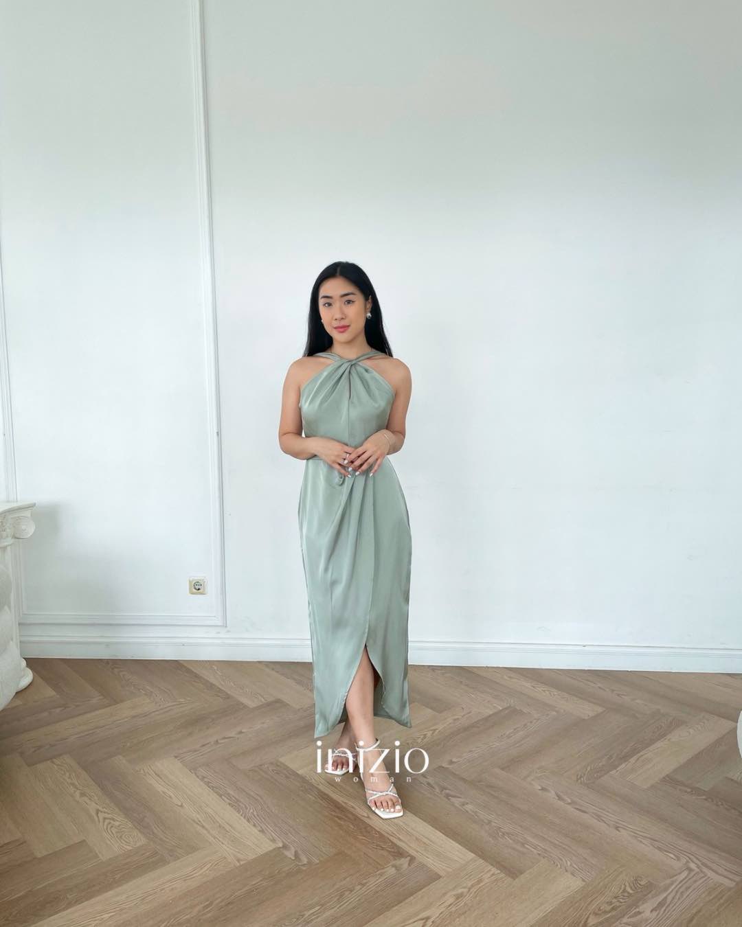 Ariel dress in Sage Green