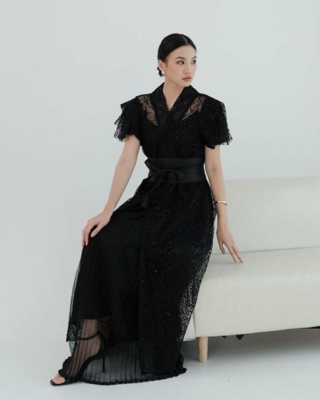 Naoki dress in Black