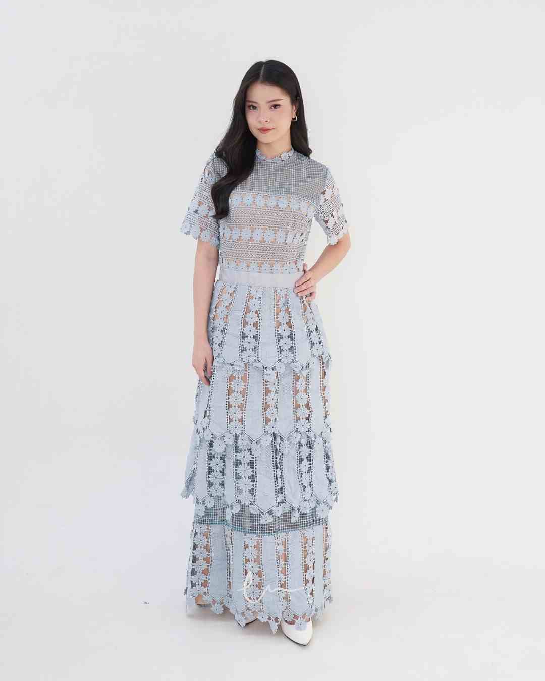 Fleur Dusty Blue dress