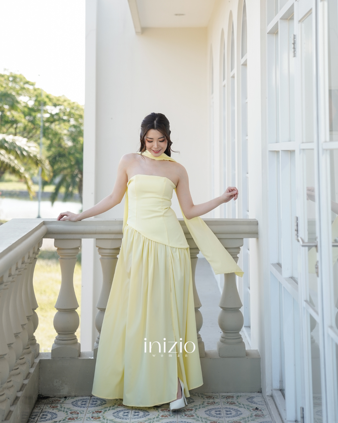Flavia dress in Yellow