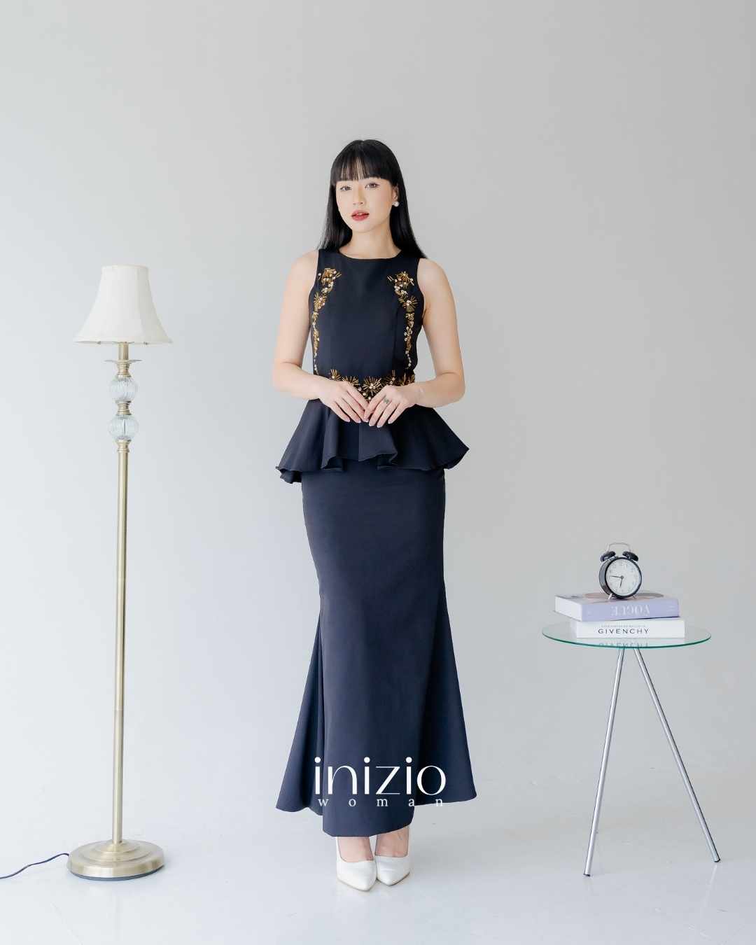 Chelle Black Maxi dress