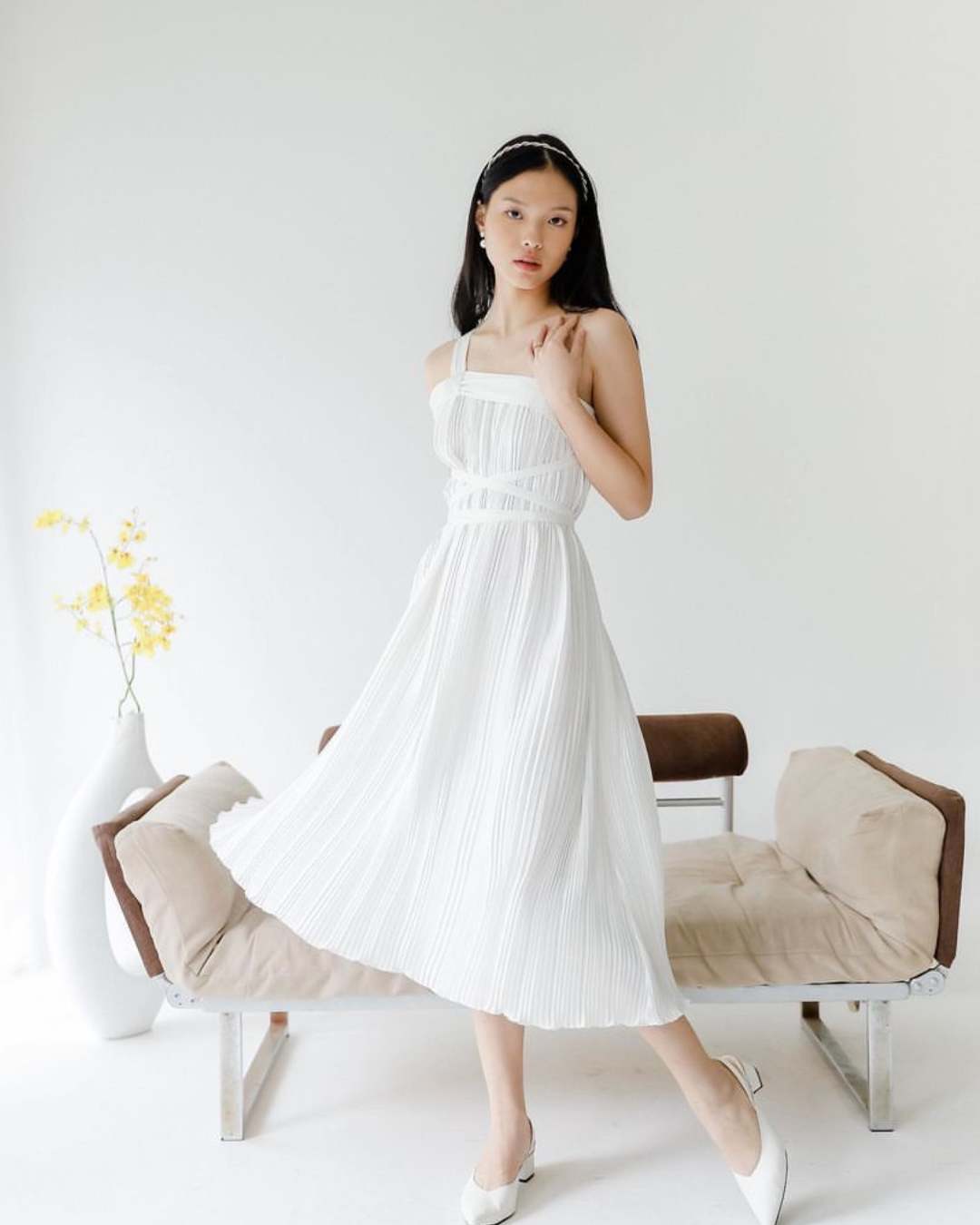 Tifany dress in White