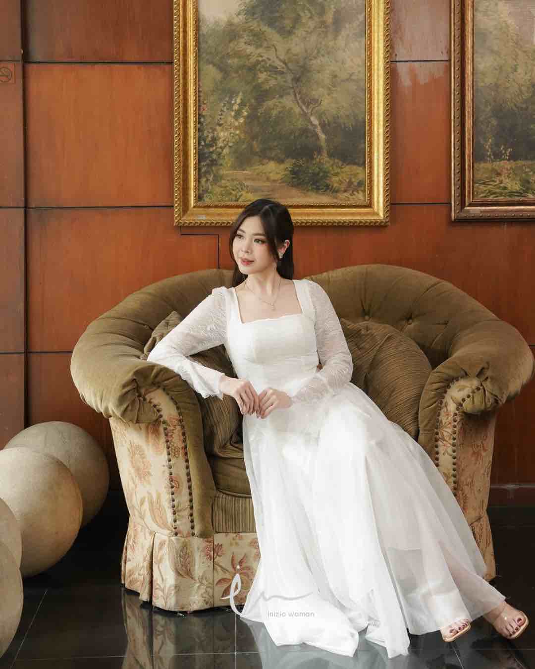 Daylity dress in white