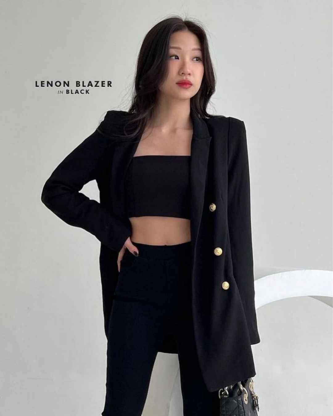 Lenon Blazer in Black