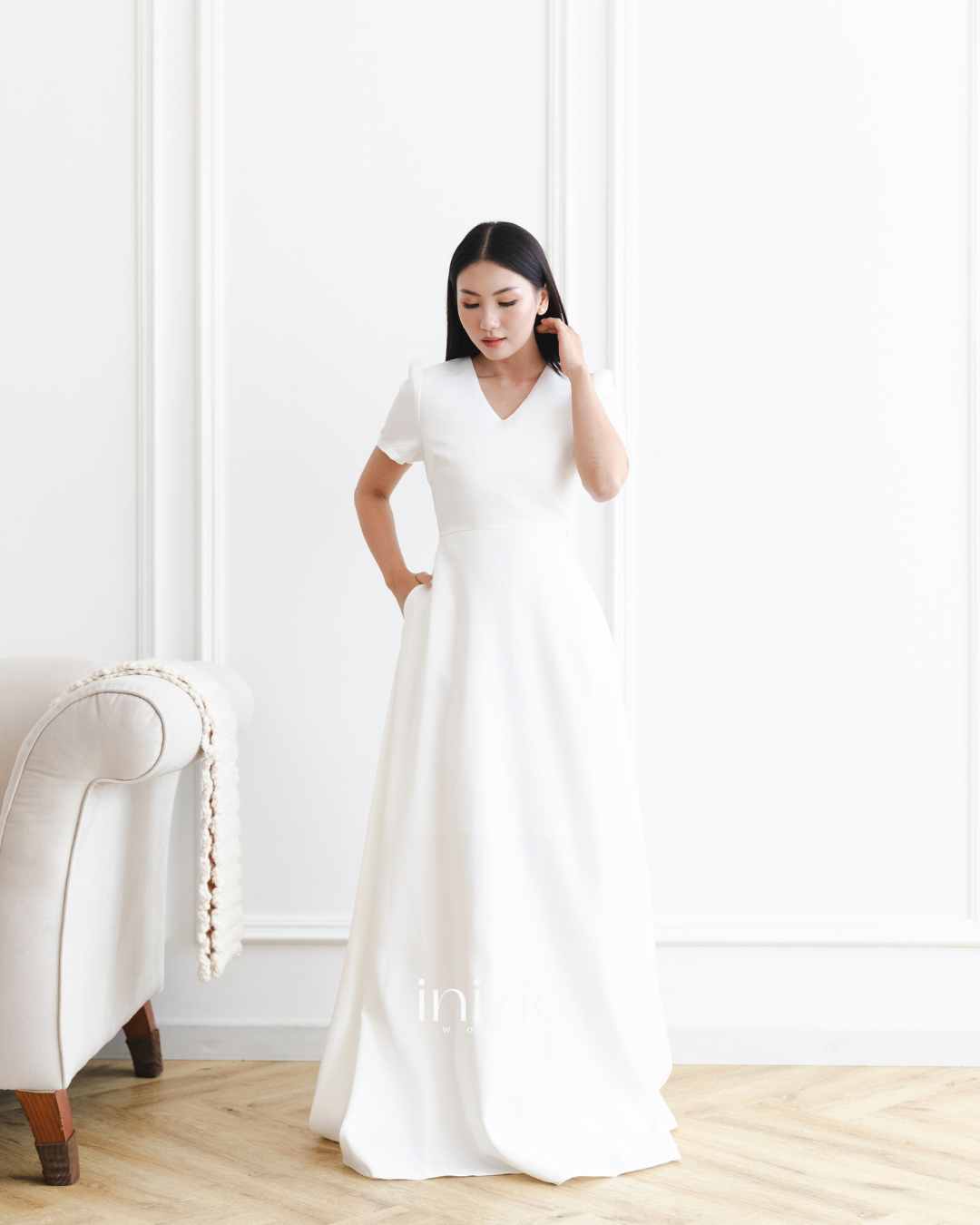 Fresca Maxi White dress