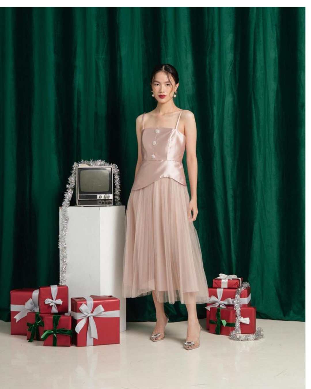 Selina dress in Pink