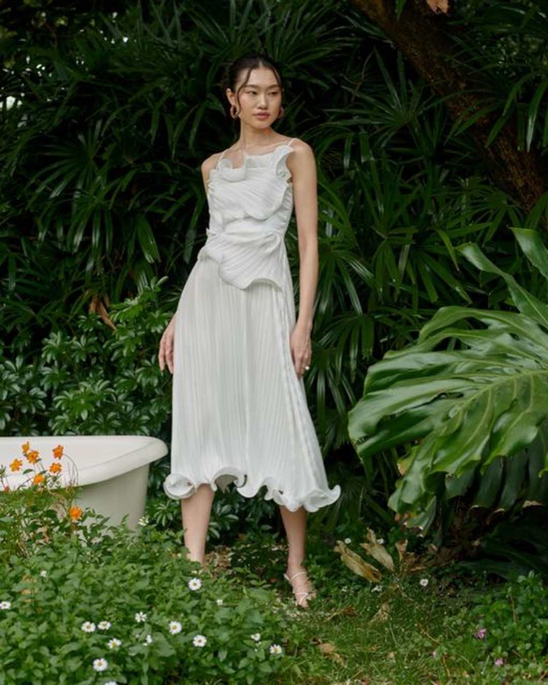 Willa dress in White